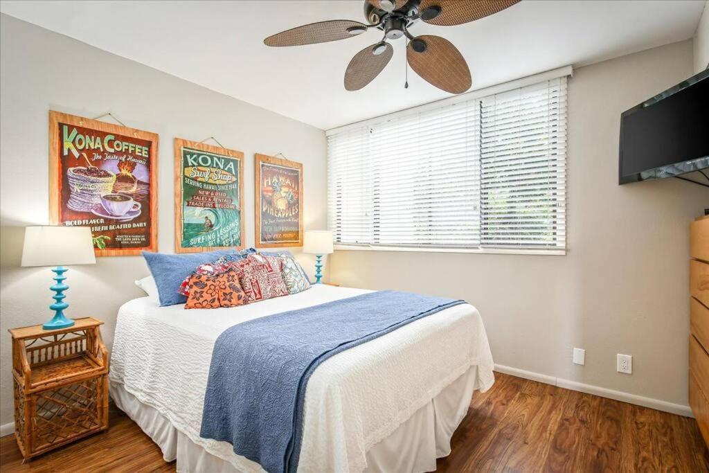 Beautiful 2/2 Condo In Kailua Kona. Ocean View! Exteriör bild